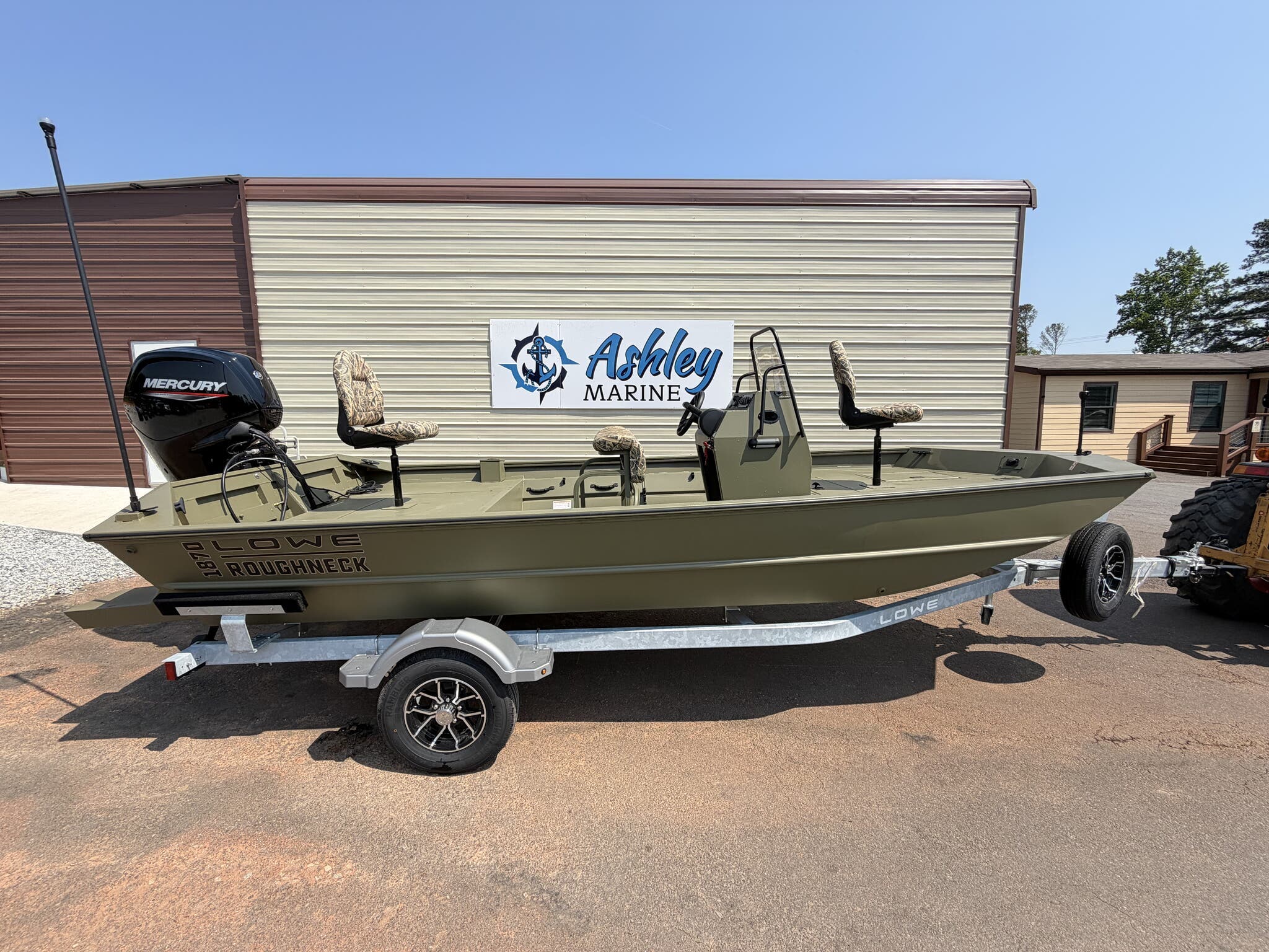 F10老船ドックへ New 2026 Lowe Roughneck Center Console JET 80, 36301 Dothan - Boat