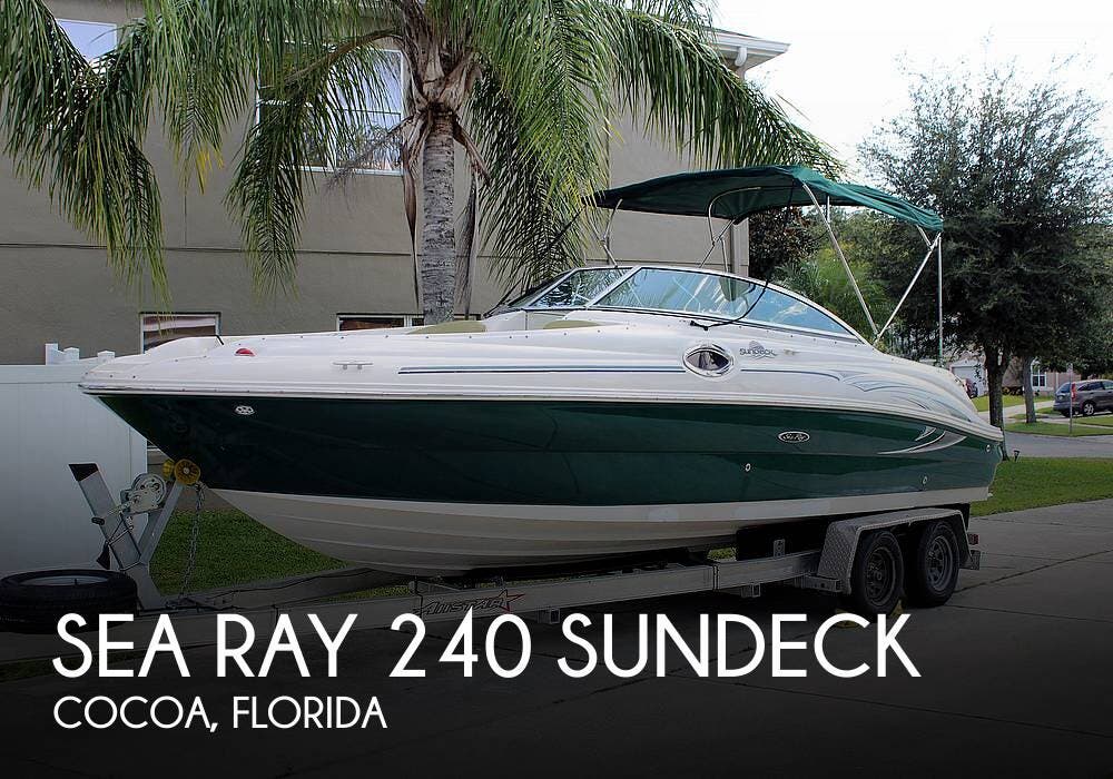 2005 Sea Ray Sundeck 240