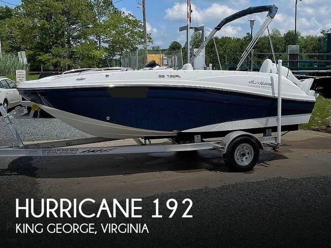 2021 Hurricane SunDeck Sport OB SS 192 RL