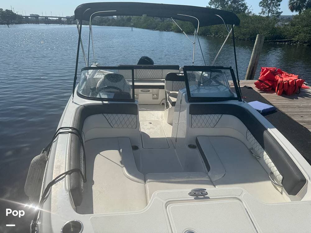 Email now about this Deck Boat - 2023 Bayliner DX2200! Slide #3