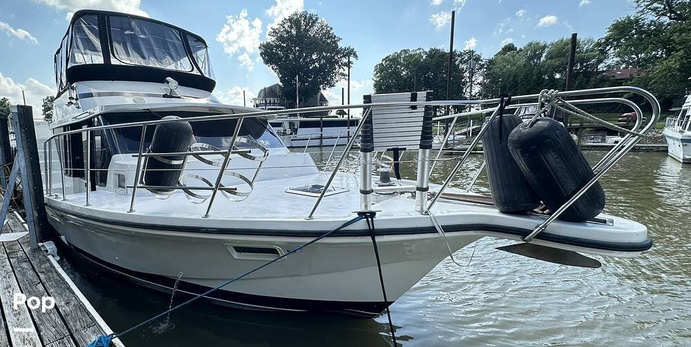 Email now about this Motor Yacht - 1985 Bluewater Boats Costal Cruiser! Slide #2