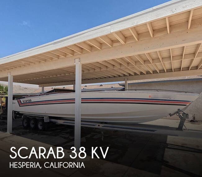 1988 Wellcraft Scarab 38 KV