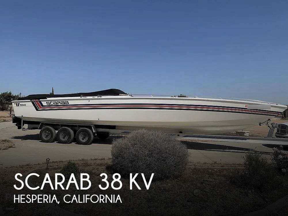 1988 Wellcraft Scarab 38 KV