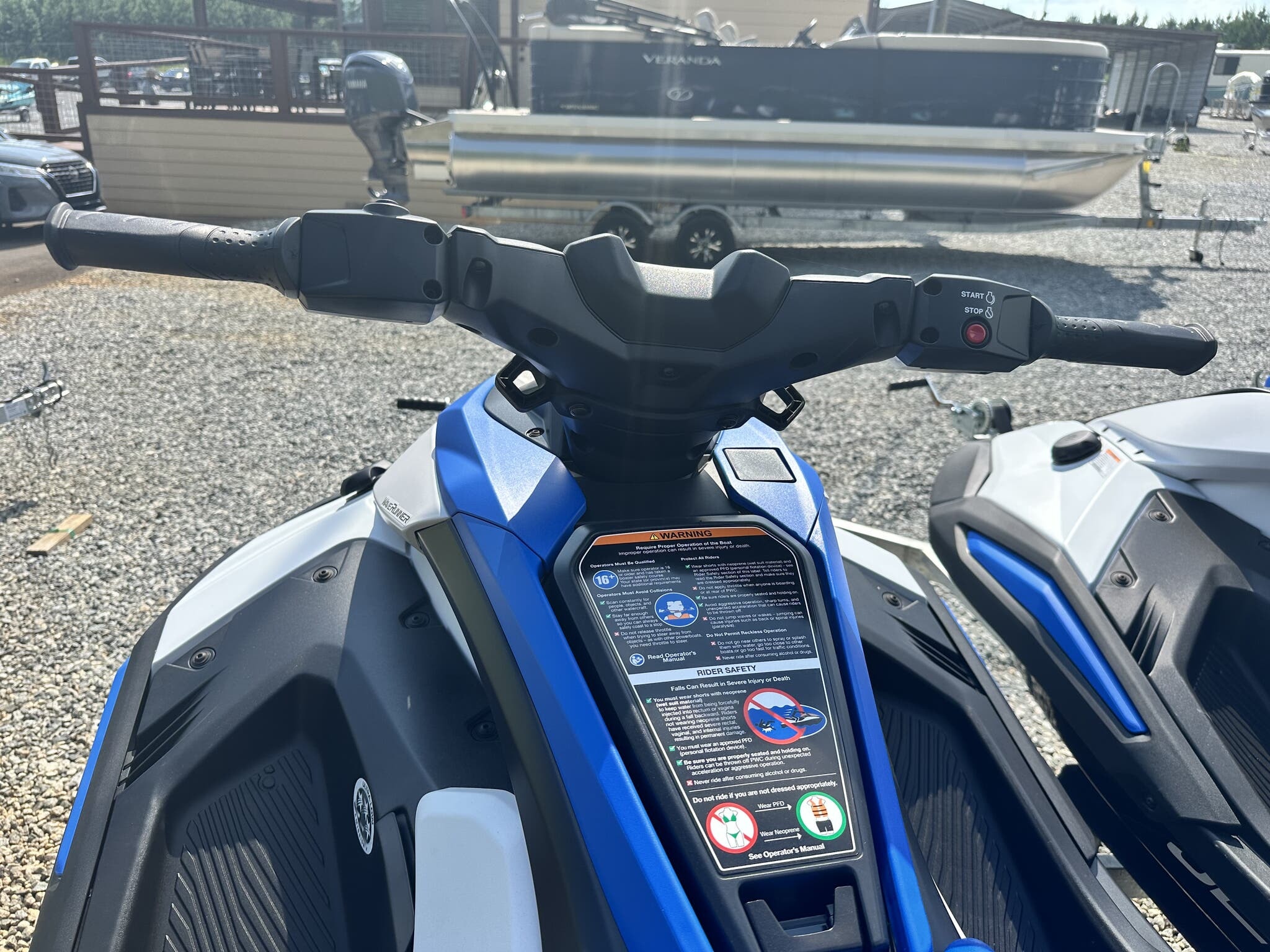 Email now about this PWC - 2025 Yamaha WaveRunner JetBlaster Base! Slide #1