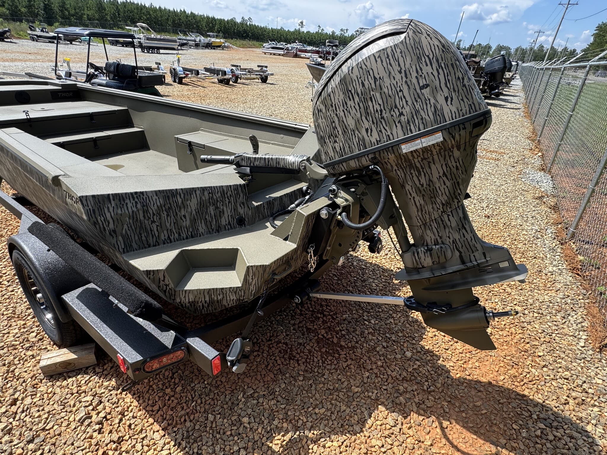 Email now about this Duck Boat - 2026 Thor Lake Hammer 1754 TIMBER HAMMER 1754! Slide #4