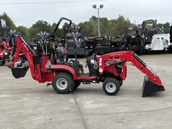 New 2024 Mahindra 1100 Series 1120 Backhoe and Loader available in Clarksville, Tennessee
