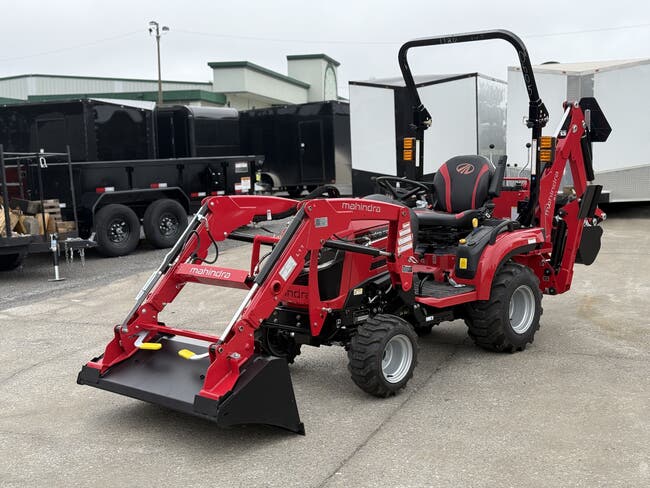 New 2024 Mahindra 1100 Series 1120 Backhoe and Loader available in Clarksville, Tennessee