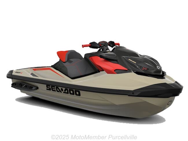 2025 Sea-Doo  RXP-X 325 iBR Metallic Tan / Lava Red Premium