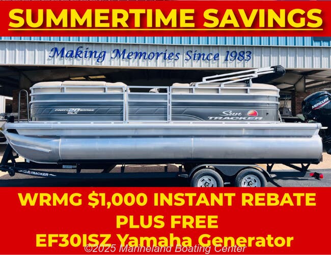 2024 Sun Tracker  Party Barge 20 DLX