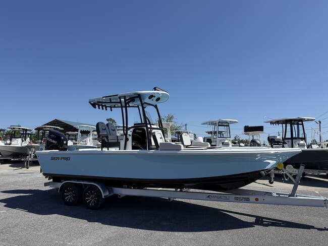 Sea ✳︎プロフ必読✳︎　1204040 2026 SEA PRO 225FLX SANDBAR SUZUKI 200HP | Jimmy's Marine
