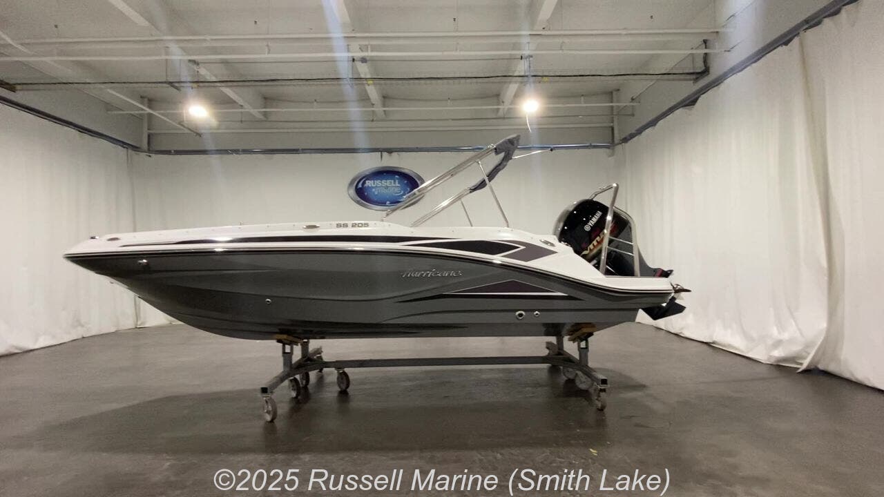 Email now about this Deck Boat - 2024 Hurricane SS205-OB! Slide #4