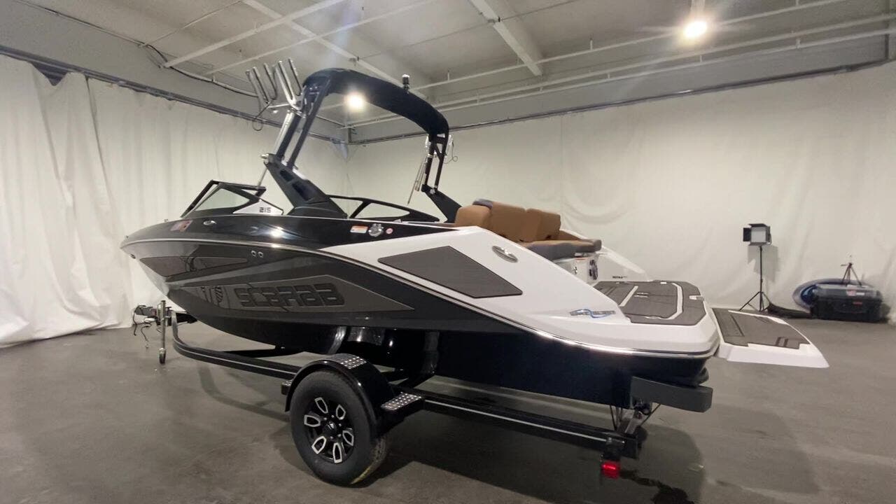 Email now about this Jet Boat - 2023 Scarab SBI215! Slide #1