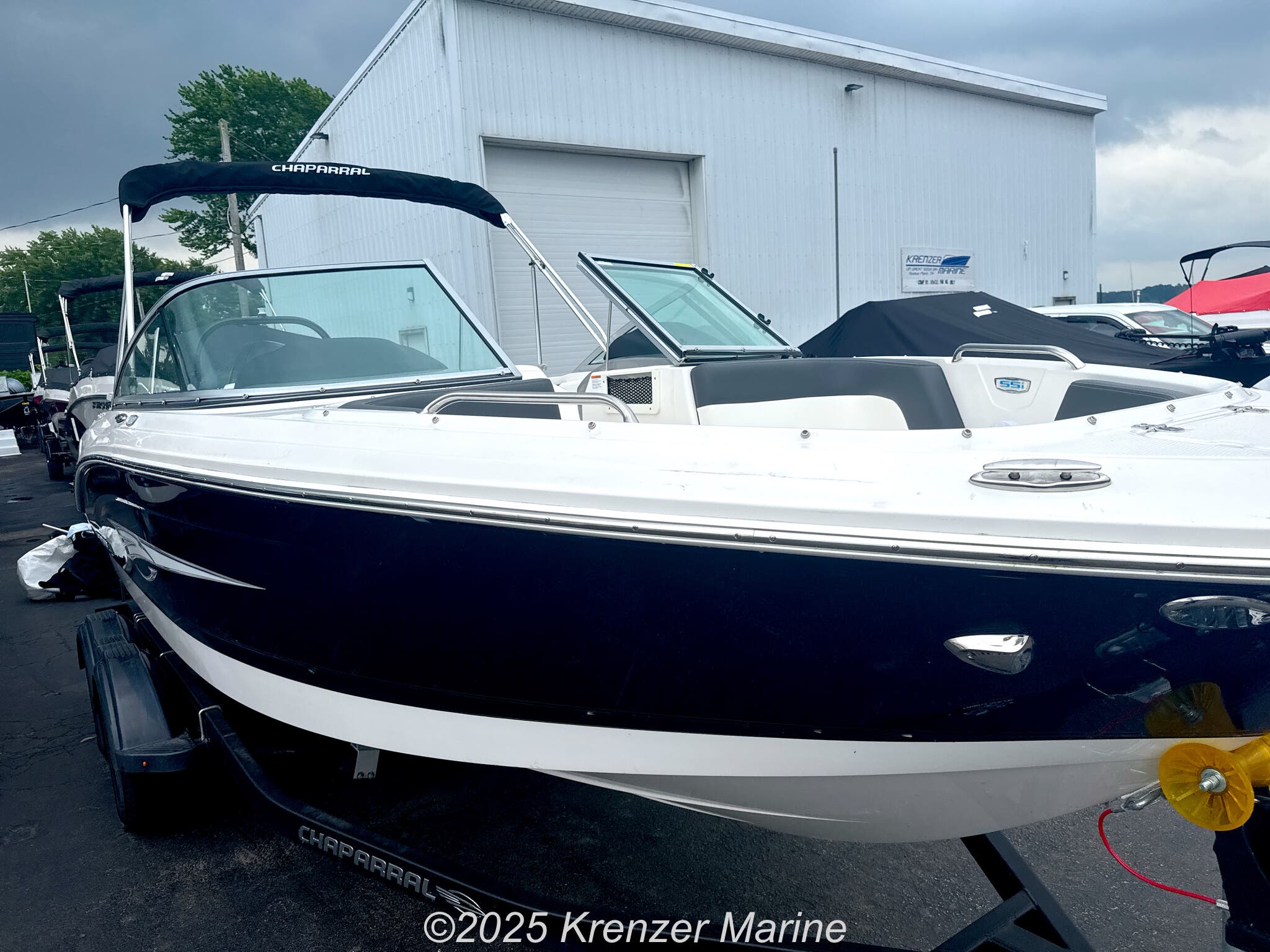 Email now about this Bowrider - 2024 Chaparral SSi OB 21 Ski and Fish! Slide #2