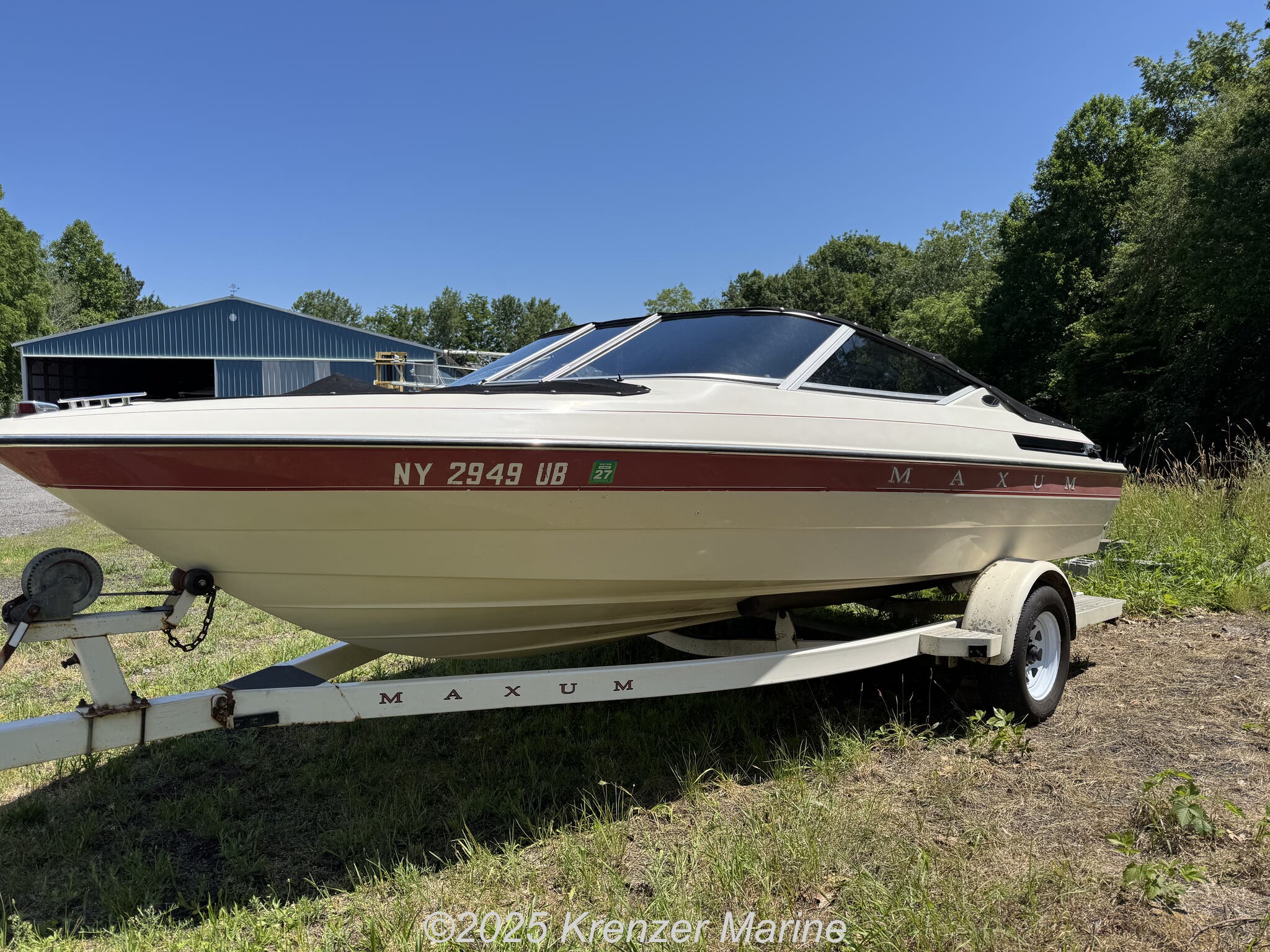 1993 Maxum 1800 MX