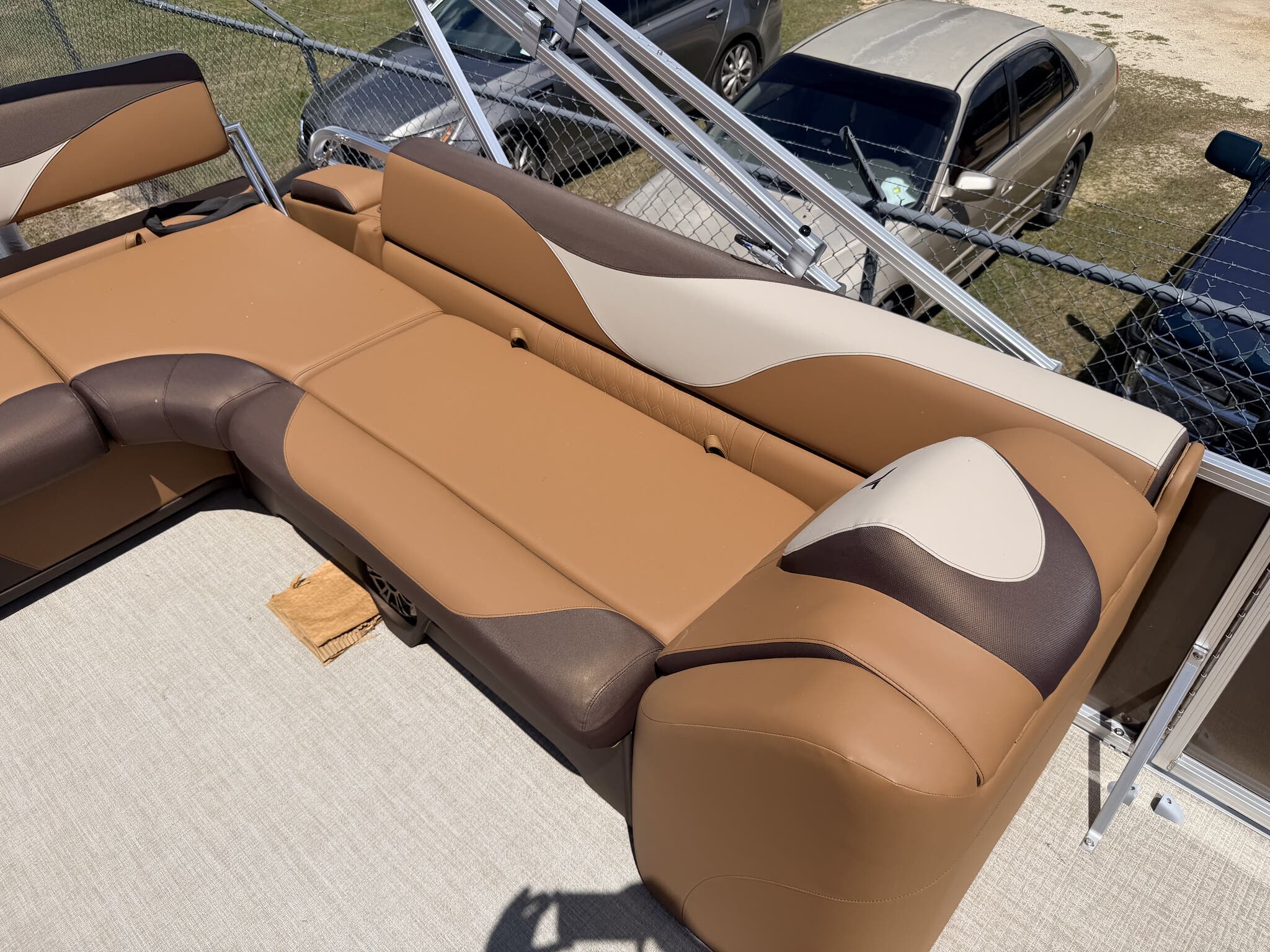 2026 Tahoe Pontoon Boats LTZ 23 CRUISE REAR BENCH-140HP