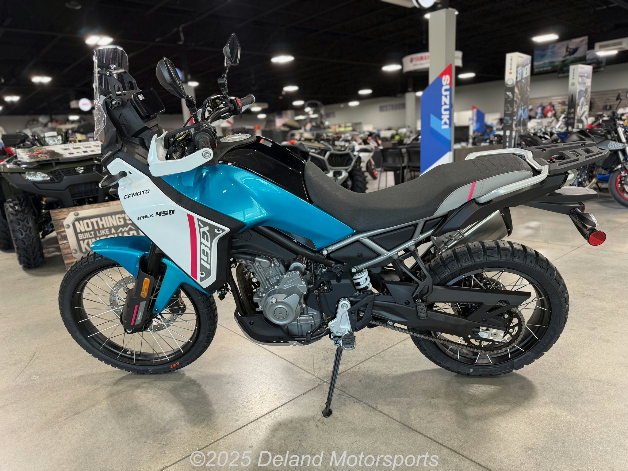Dual Purpose Motorcycle For Sale - 2026 CFMOTO IBEX 450 | Rev & Roam