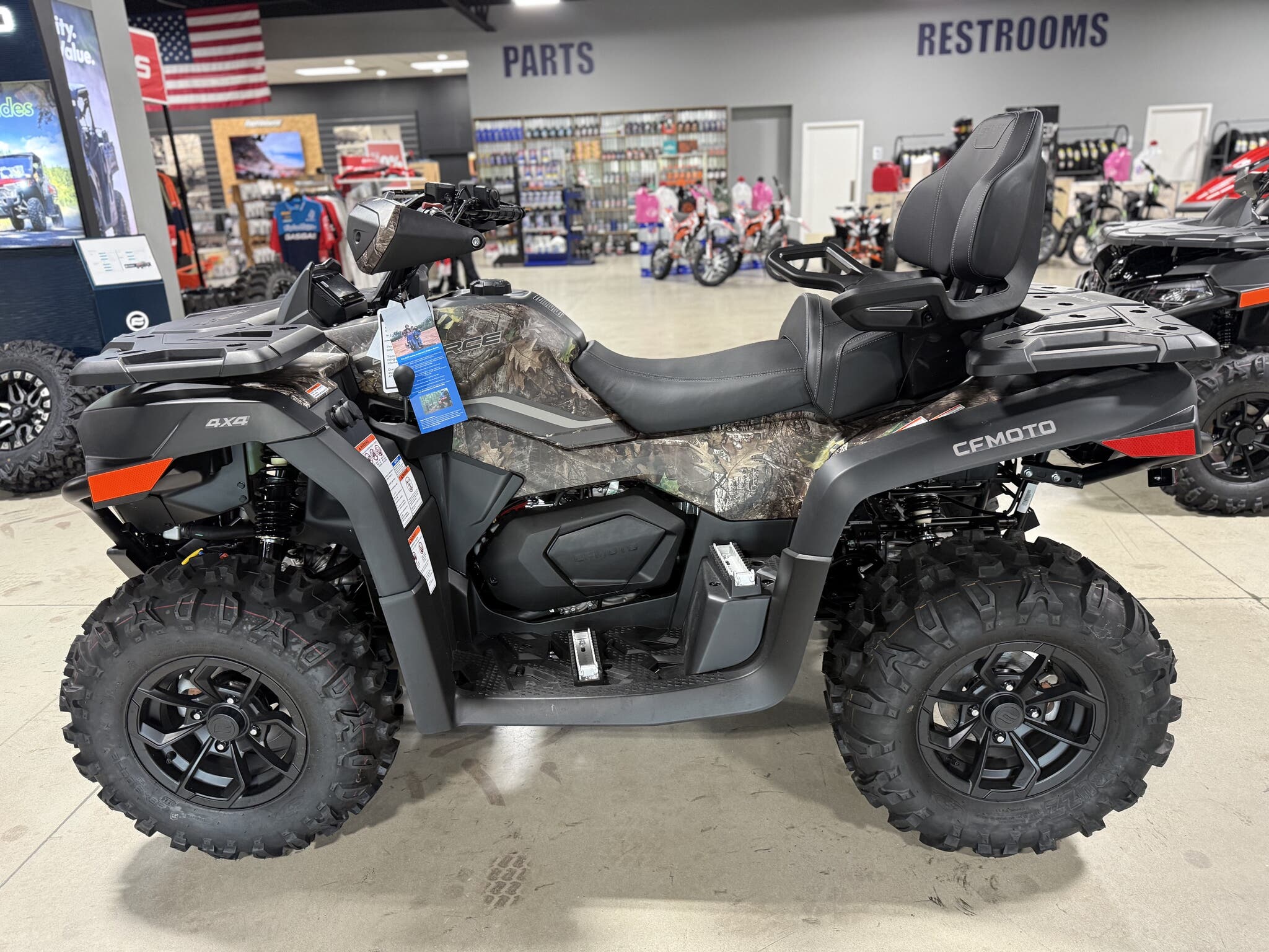 2026 BLU CFMOTO CFORCE 600 Touring Camo ATV