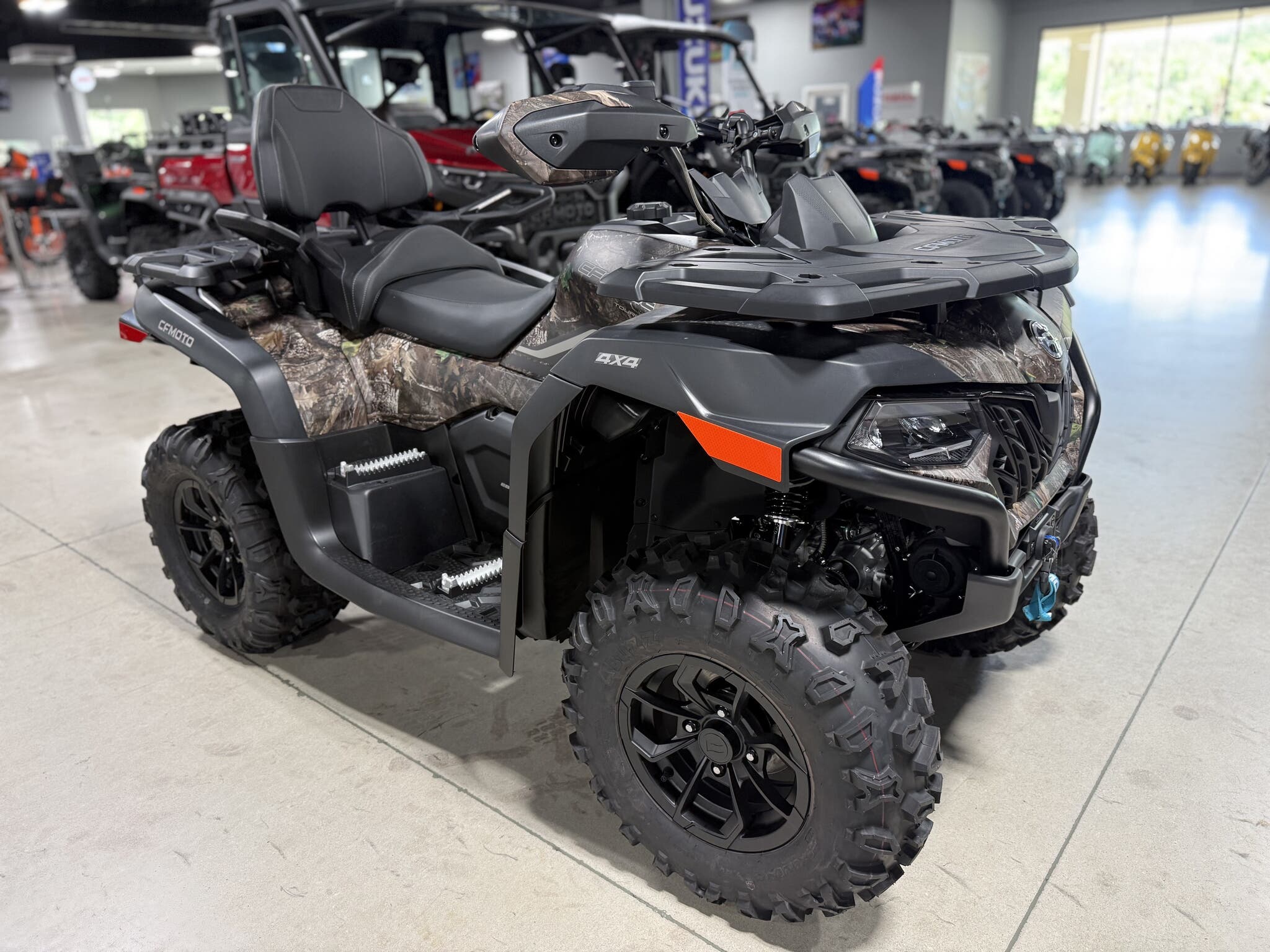 2026 BLU CFMOTO CFORCE 600 Touring Camo ATV